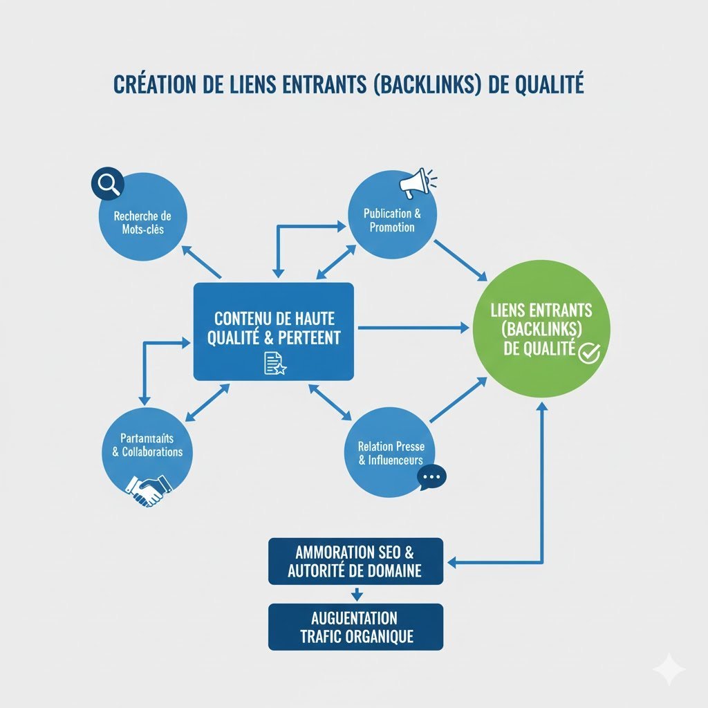 Stratégie de netlinking en schéma