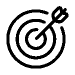Icône cible - Objectifs et stratégie