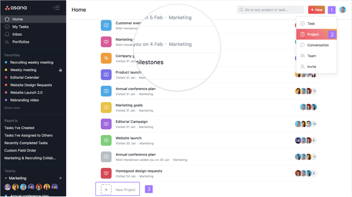 asana platform