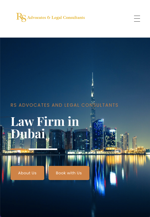 mobile version of website rs law